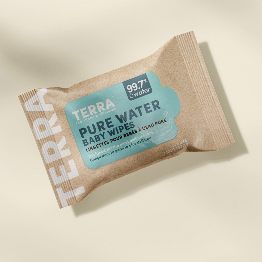 Terra Water Wipes Sample Pack  TERRA