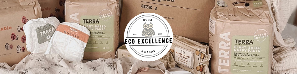 Terra Nappies WIN 'Best Diapers' in 2023 Eco Excellence Awards