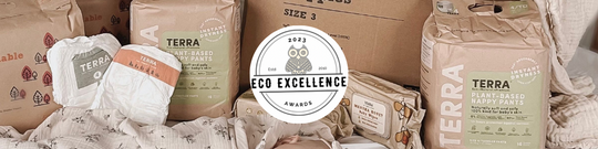 Terra Nappies WIN 'Best Diapers' in 2023 Eco Excellence Awards