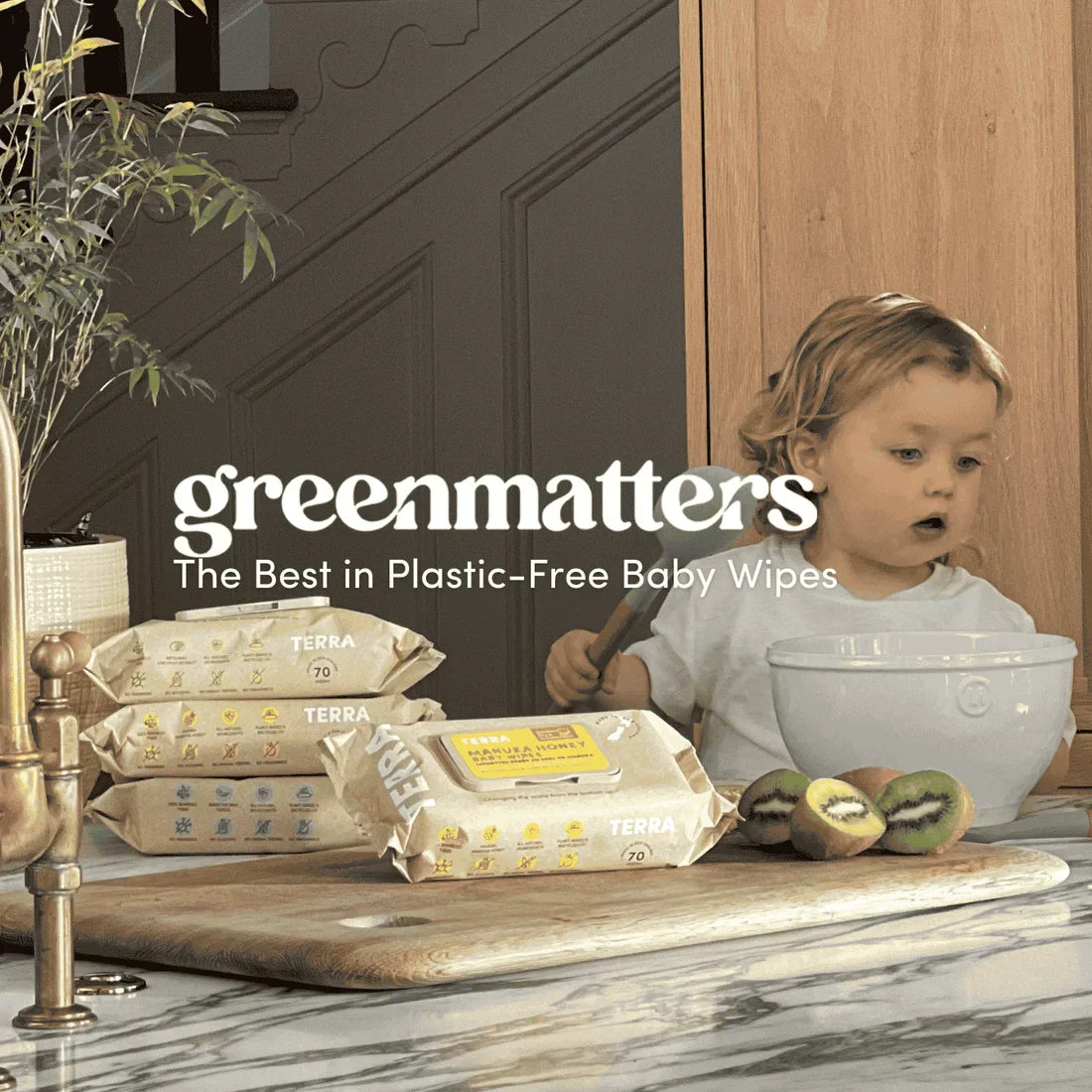 Terra Among Green Matters' Top 10 Plastic-Free Baby Wipes