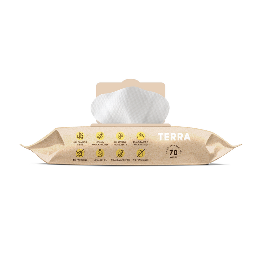 TERRA Manuka Honey Wipes Sample Pack