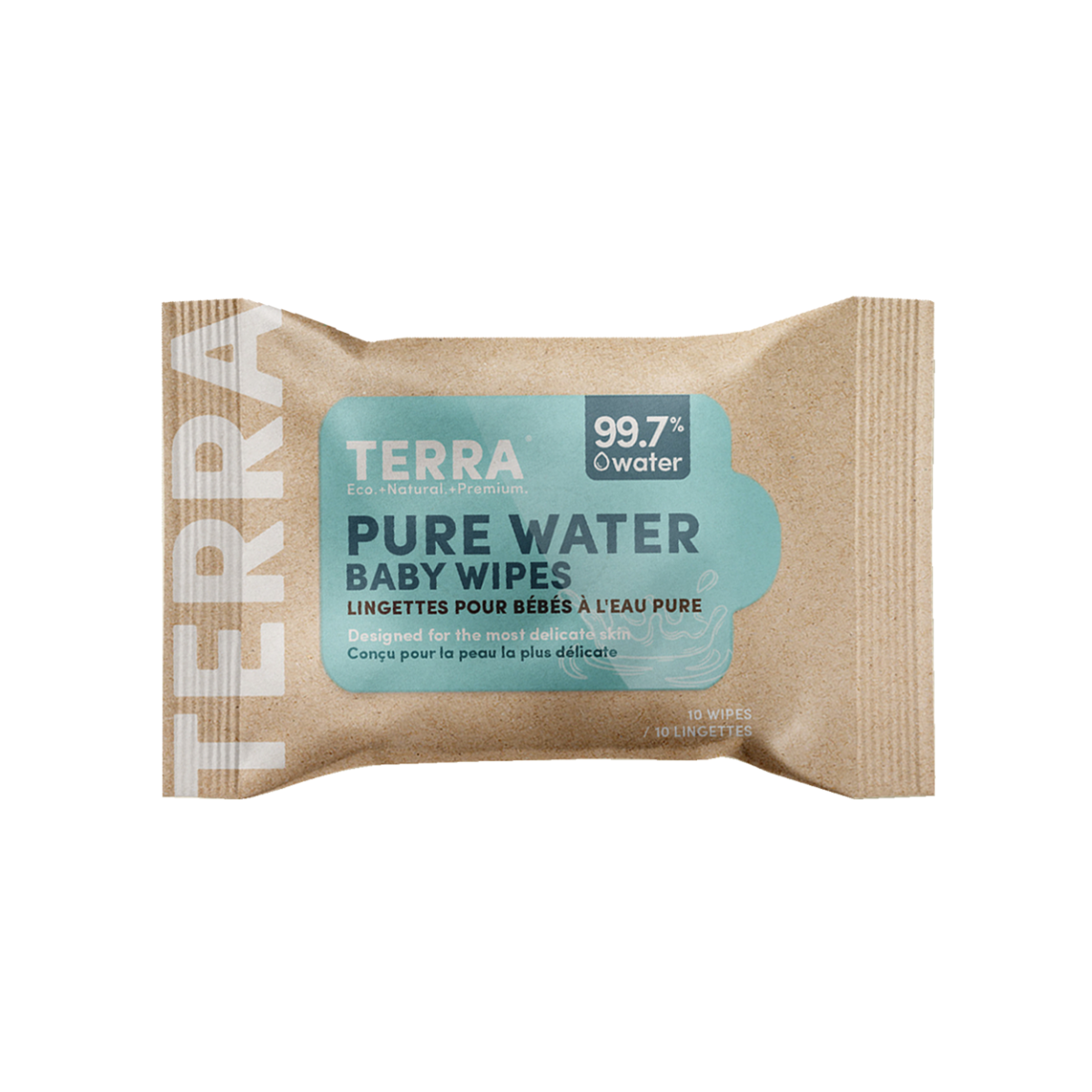  Terra Bamboo Baby Wipes: Pure Water Wipes, 99.7% Pure New  Zealand Water, 100% Biodegradable Bamboo Fiber, 0% Plastic, Unscented Baby  Wipes for Sensitive Skin, 1 Pack of 70 Wipes : Everything Else