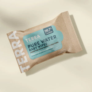 TERRA Water Baby Wipes - Mini Pack 10s TERRA