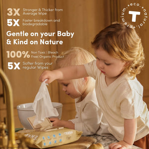 TERRA Mini Manuka Honey Baby Wipes - Baby Wipes Mini Pack 10s TERRA