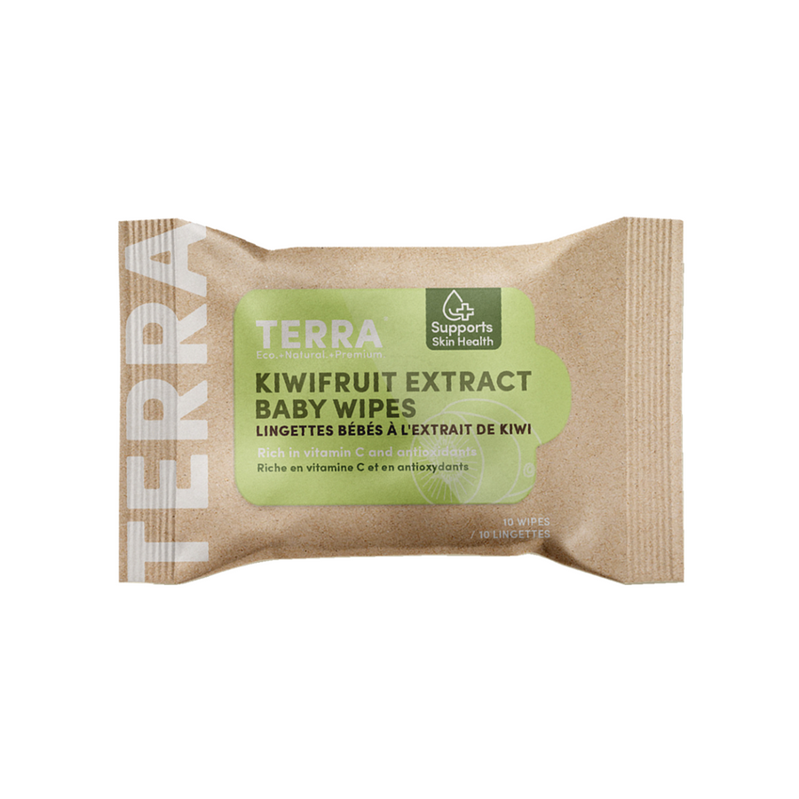 TERRA Kiwifruit Wipes Sample Pack