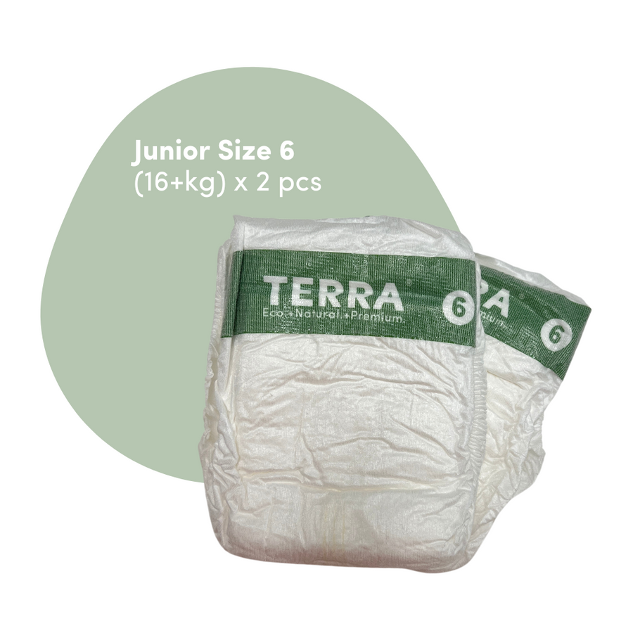 Free TERRA 2 Nappies + 1 Pack 10s Mini Wipes Sample TERRA