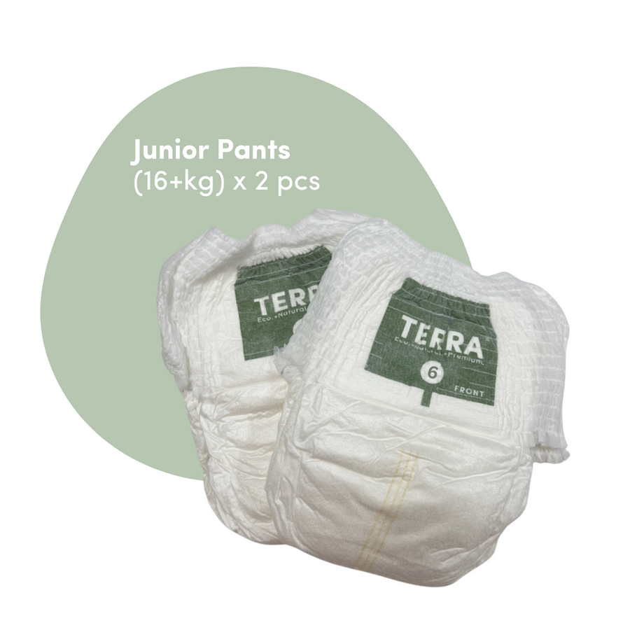 Free TERRA 2 Nappies + 1 Pack 10s Mini Wipes Sample TERRA