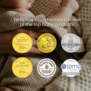 TERRA Manuka Honey Baby Wipes - Mini Pack 10s TERRA