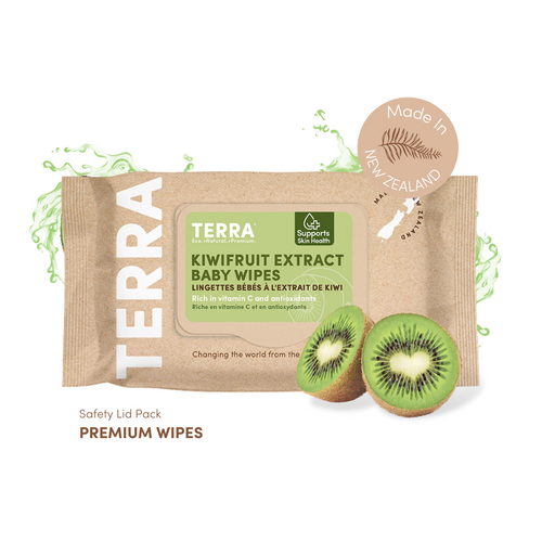 Kiwifruit Extract Baby Wipes 70s TERRA