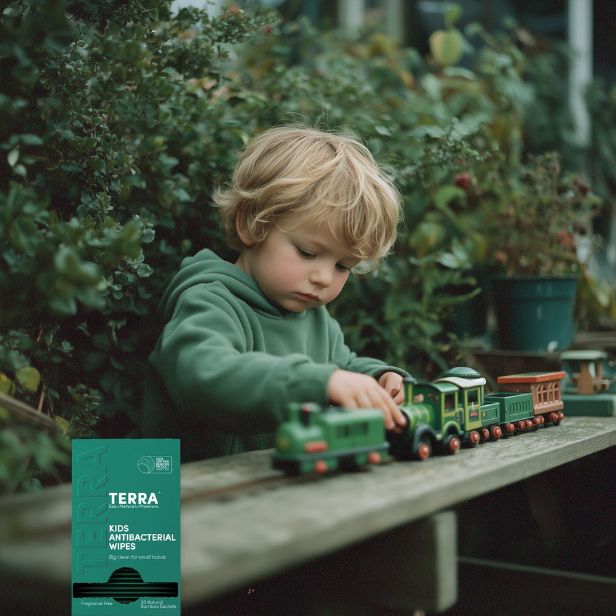 Terra Kids Antibacterial Wipes TERRA NZ