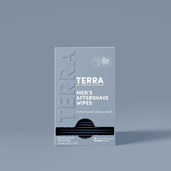 Terra Men's Aftershave Wipes TERRA NZ