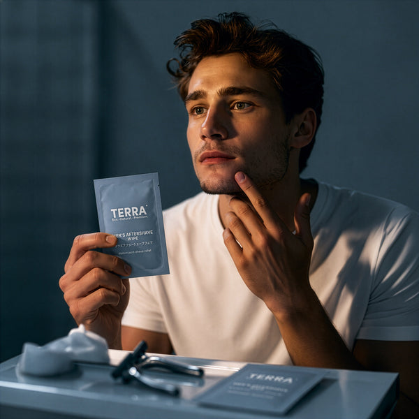 Terra Men's Aftershave Wipes TERRA NZ