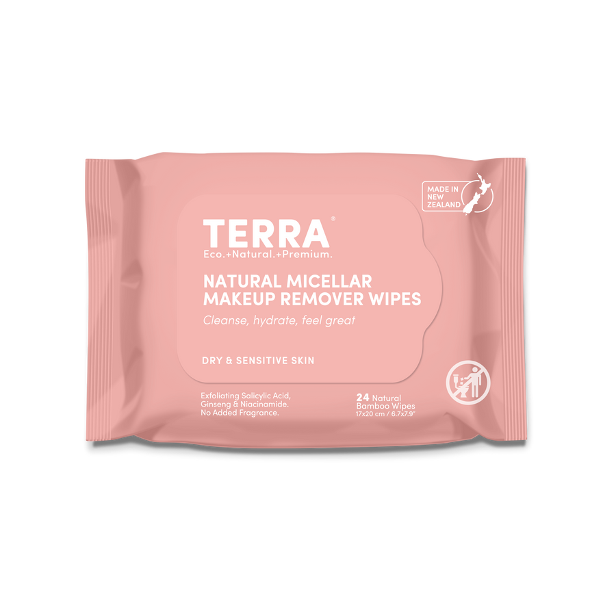 Micellar Makeup Remover Wipes - Normal & Combination Skin TERRA