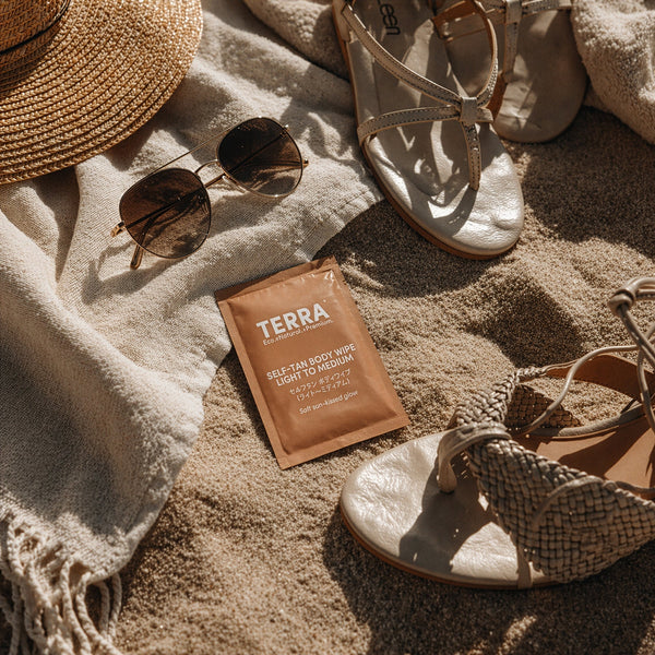 Terra Self-Tan Body Wipes (Light to Medium) TERRA NZ