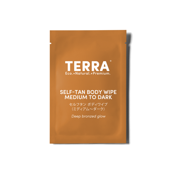 Terra Self-Tan Body Wipes (Medium to Dark) TERRA NZ