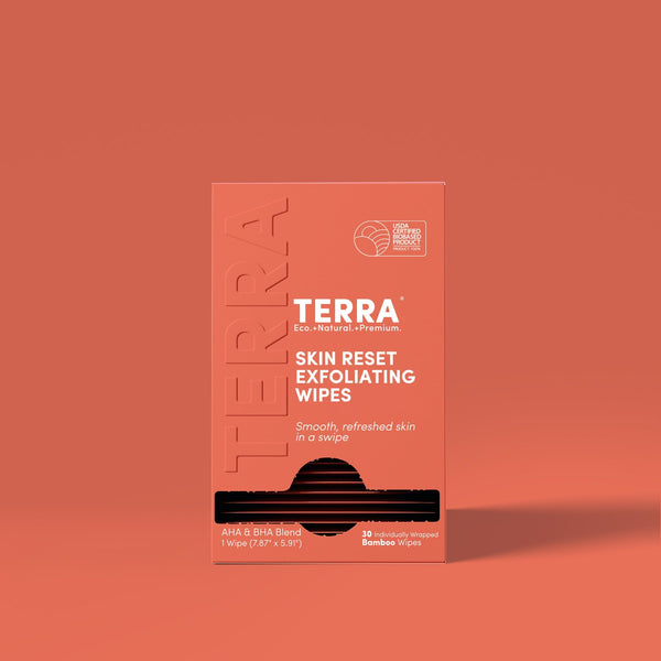 Terra Skin Reset Exfoliating Wipes TERRA NZ