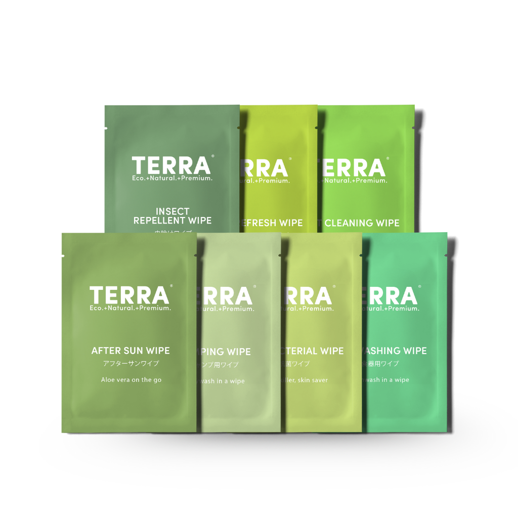 Free Wipes Sachet Sample TERRA NZ
