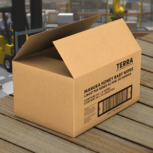 TERRA Mini Manuka Honey Baby Wipes - Baby Wipes Mini Pack 10s TERRA