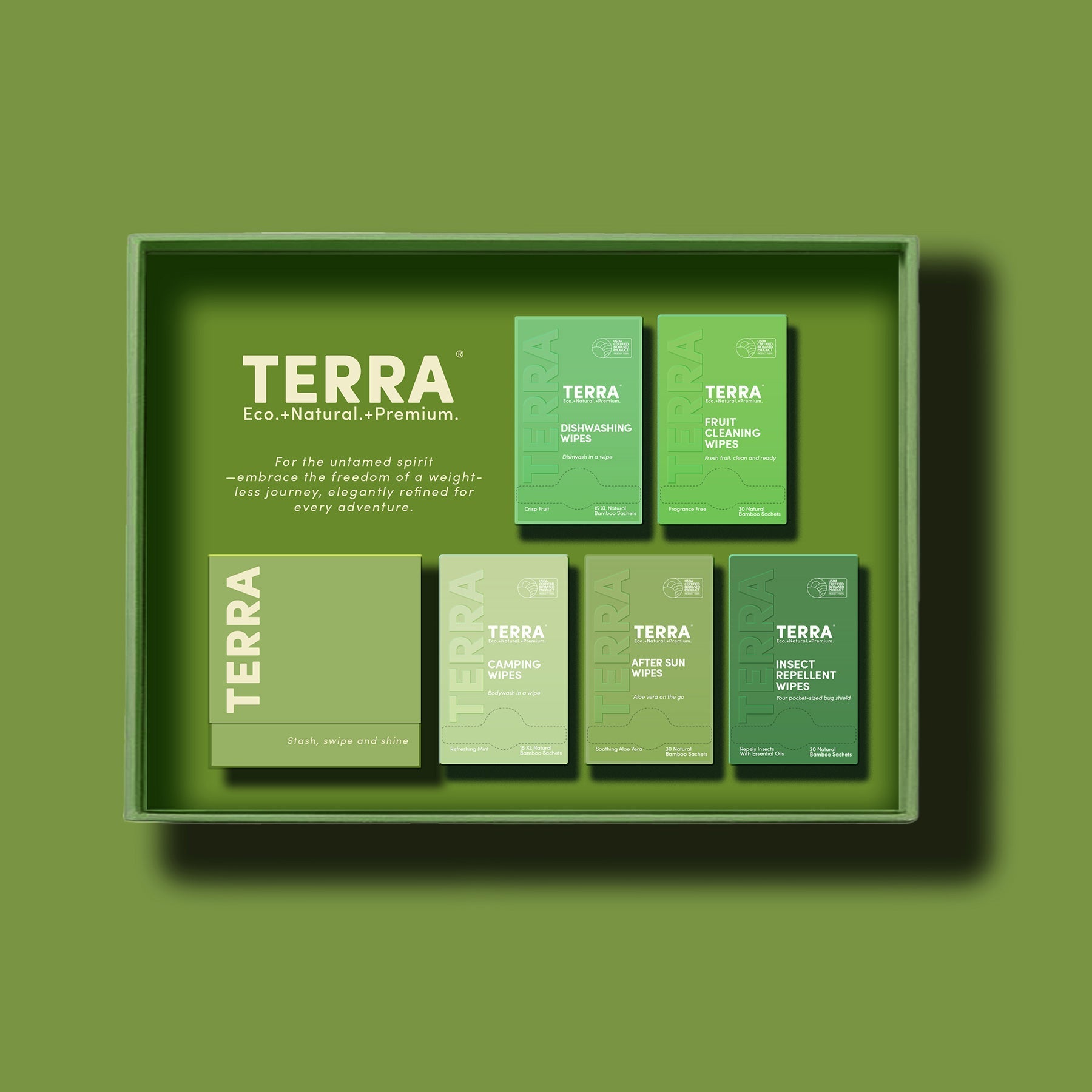 TERRA Freedom Set - Travel Light, Stay Pure