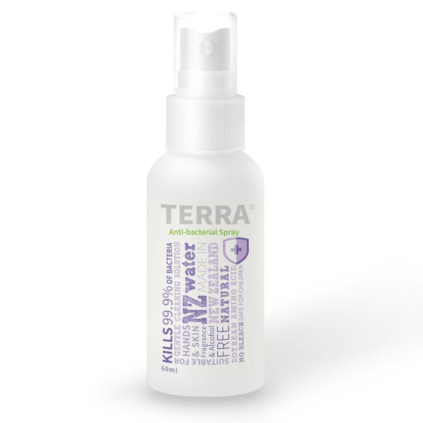 TERRA Antibacterial Spray and Wipes Combo Pack TERRA