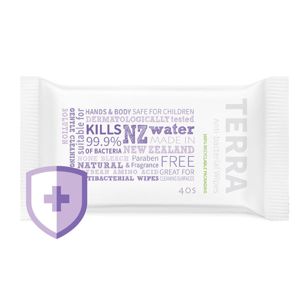 TERRA Antibacterial Spray and Wipes Combo Pack TERRA