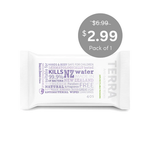 Anti-bacterial Wipes 40s TERRA