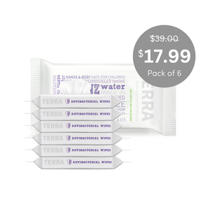 Anti-bacterial Wipes 40s TERRA